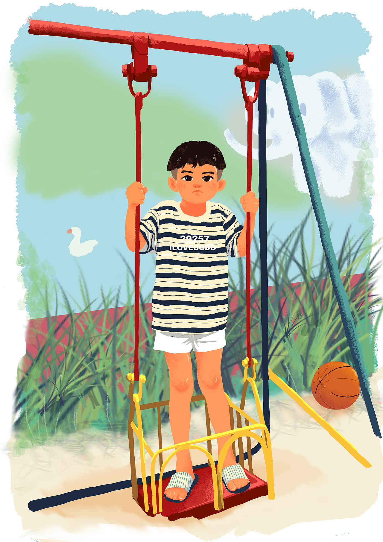 小王同学（图ZMjEyMzYxNTYw） - 儿童插画 - 站酷设计师刘嘉希原创素材 - 站酷ZCOOL