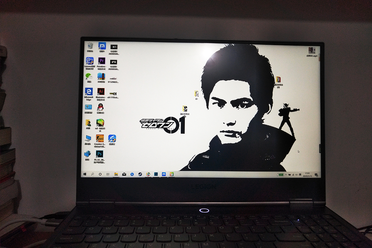 假面骑士迪迦黑白剪影自制壁纸