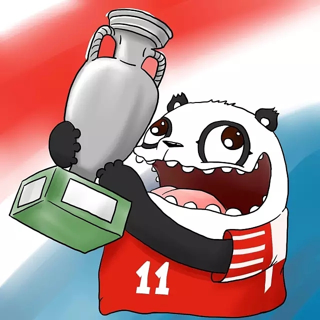 为什么直男那么爱看欧洲杯?(图ZNTE1MTQ4MjQ=) - 艺术插画 - 站酷设计师熊猫窝原创素材 - 站酷ZCOOL