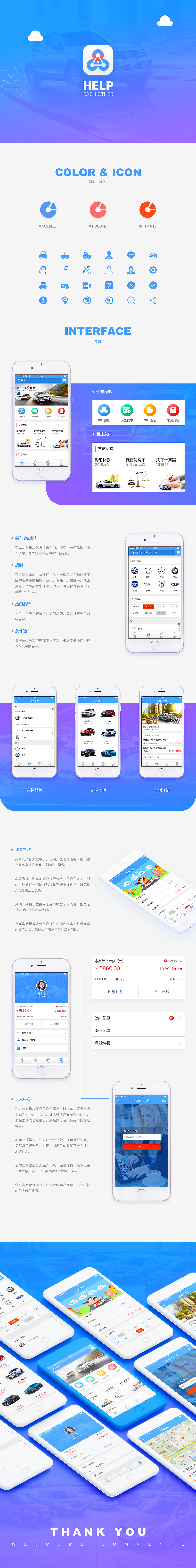 车行APP 汽车销售系统 汽车APP 0首付购车 车贷APP（图ZOTE3MDMwMDg=） - APP界面 - 站酷设计师邓勇原创素材 - 站酷ZCOOL