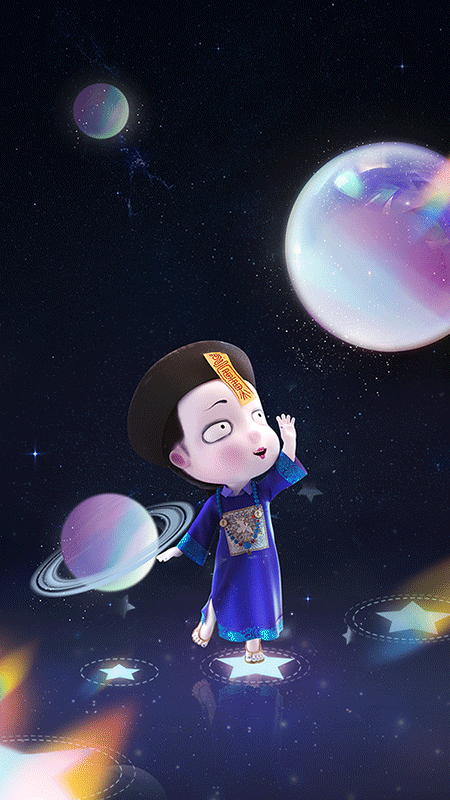 想借银河的座机，在星海里向你递上爱意| 僵小鱼壁纸（图ZMTgzMDU1NDY4） - 动画/影视 - 站酷设计师僵小鱼原创素材 - 站酷ZCOOL