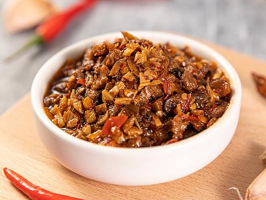 鲜椒干豆角腊肉 笋干腊肉美食拍摄 长沙·黑衣人摄影