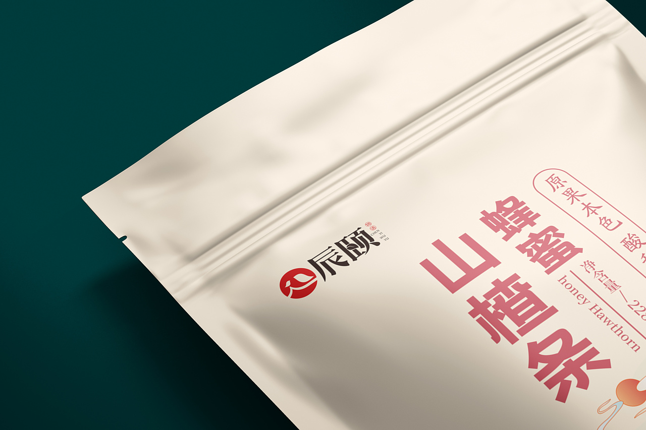 山楂条食品包装袋设计