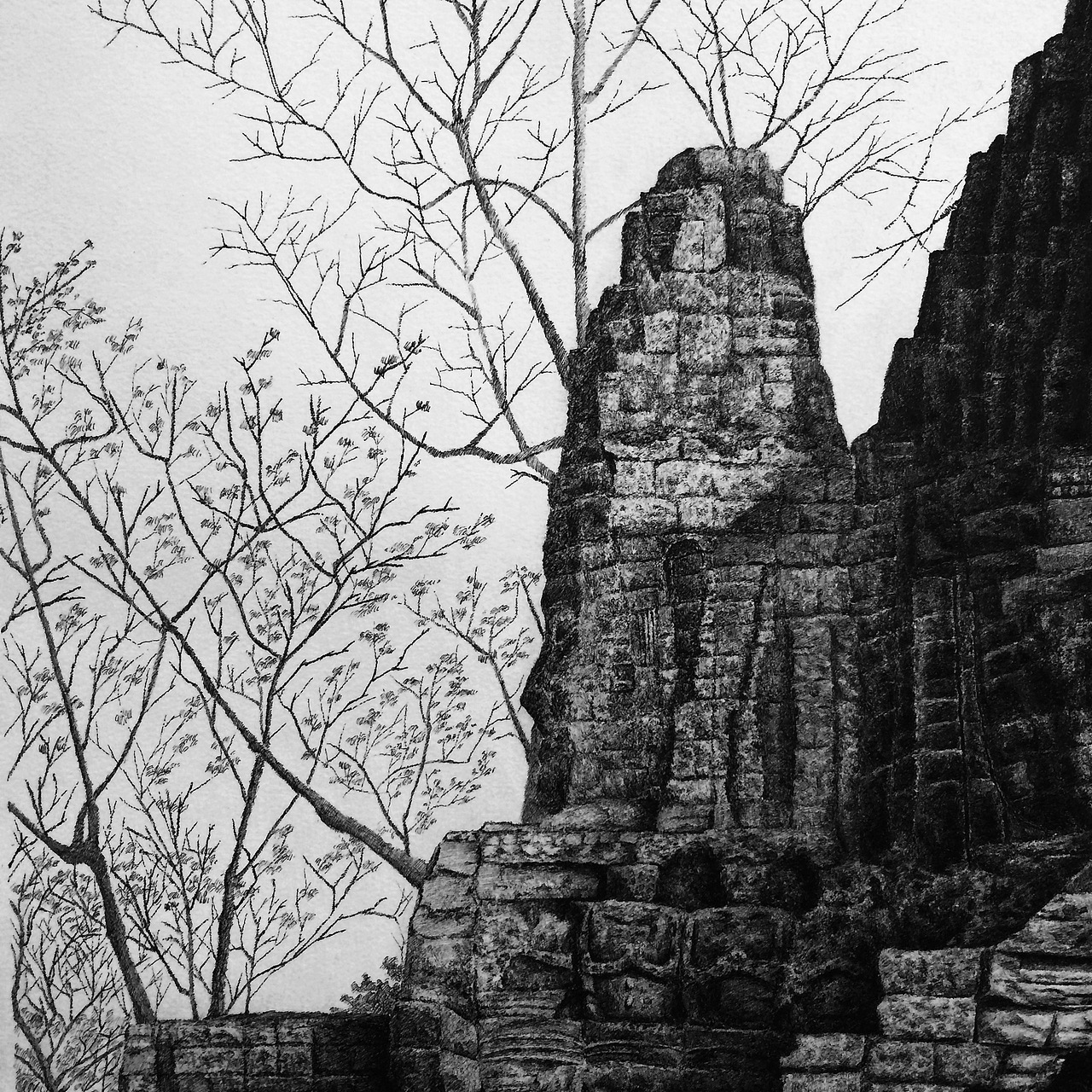 《门》（图ZMTAyNTA1MzE2） - 绘画 - 站酷设计师loong_原创素材 - 站酷ZCOOL