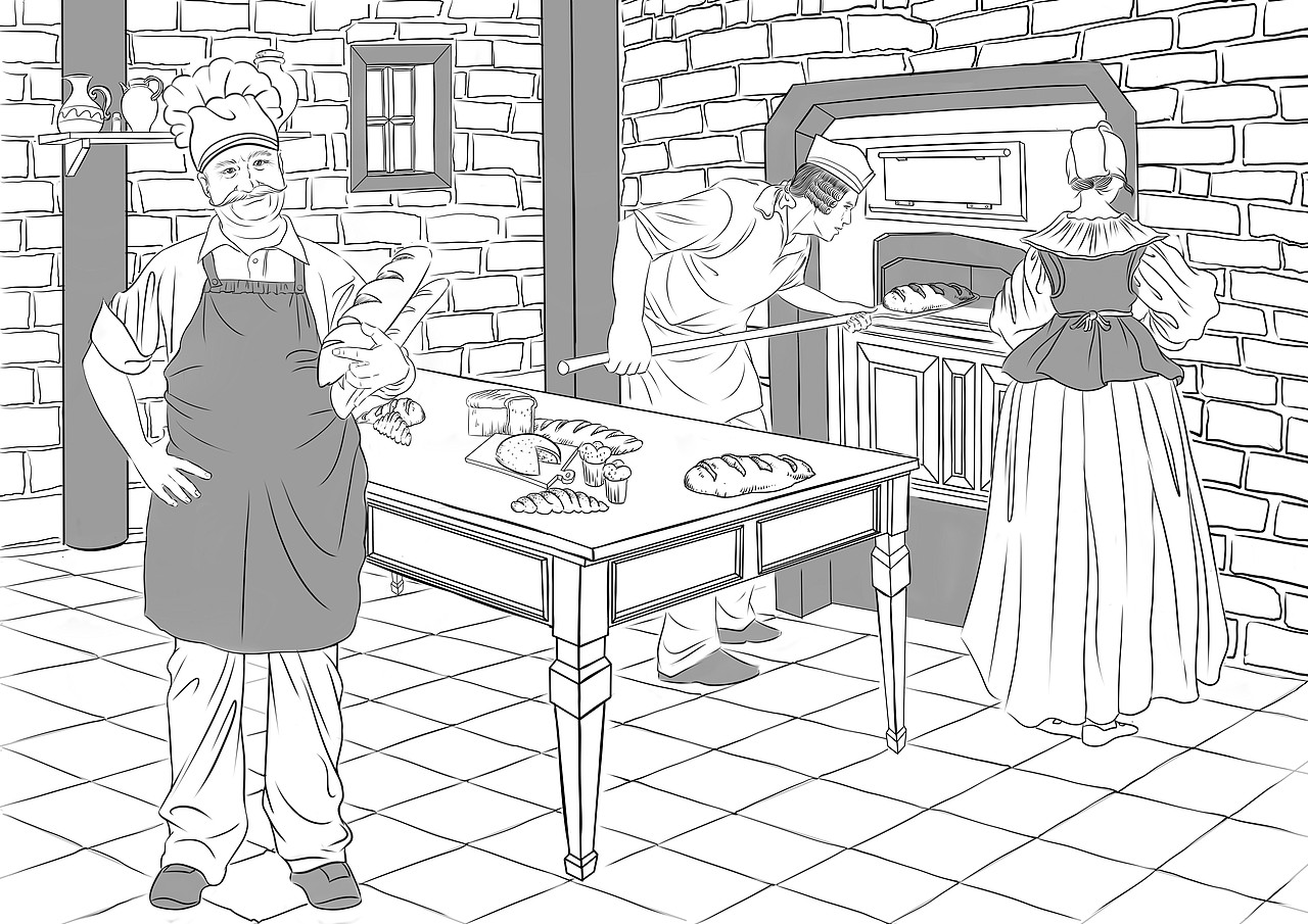 面包店的插画画册（图ZMzQzNzY4MzI=） - 商业插画 - 站酷设计师杜三郎原创素材 - 站酷ZCOOL