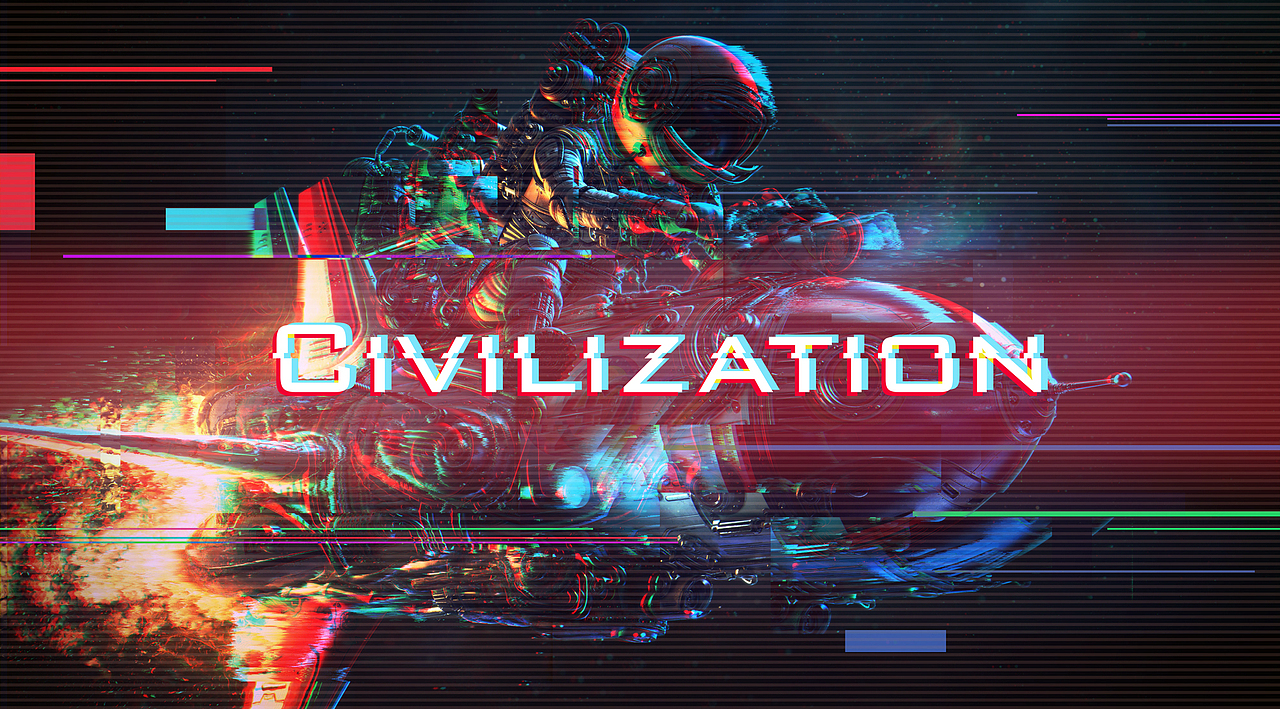 Glitch Civilization（图ZODMwNjk3MjA=） - 海报 - 站酷设计师worry860原创素材 - 站酷ZCOOL