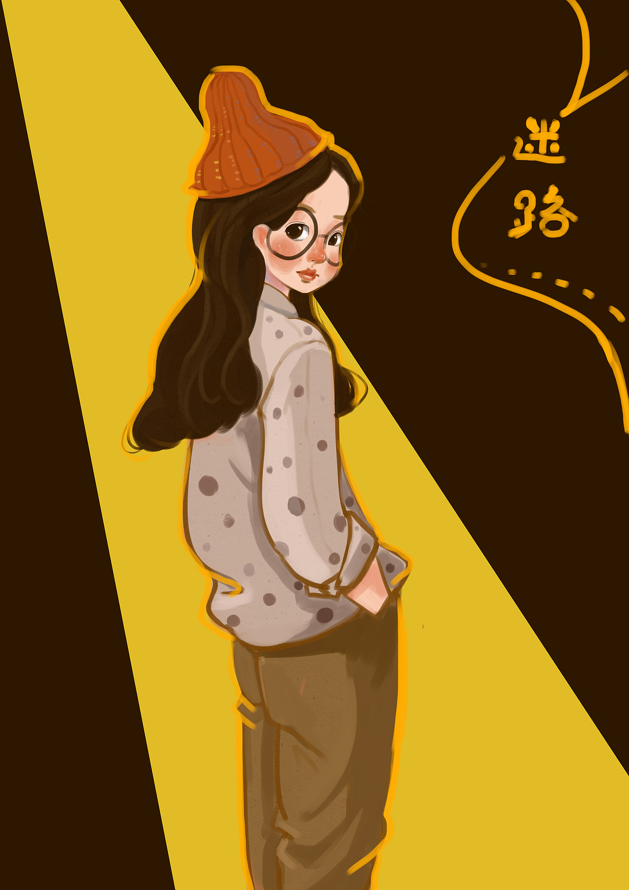 迷路（图ZNDAxMTE4Njg=） - 创作习作 - 站酷设计师小岸小菜刀原创素材 - 站酷ZCOOL