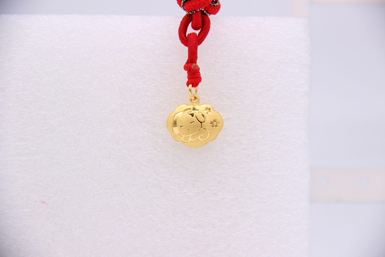 红枫黄金 艾米金《工作纪实》5 - 黄金精修 - 传统金锁