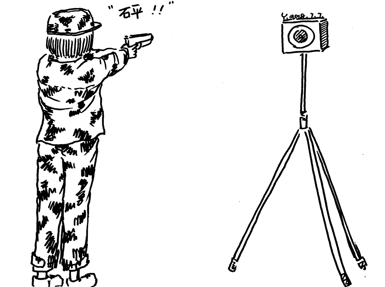 第一次打靶记一次87环