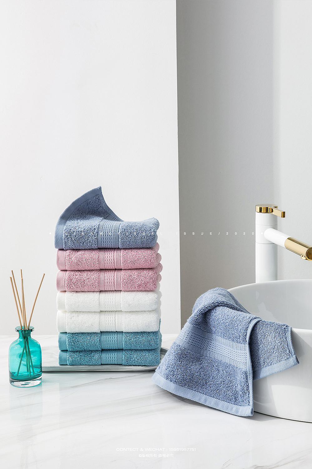毛巾摄影丨康尔馨 × 简木视觉 酒店用品浴巾 家纺摄影（图ZMjA2NDU2NTQw） - 产品摄影 - 站酷设计师简木视觉原创素材 - 站酷ZCOOL