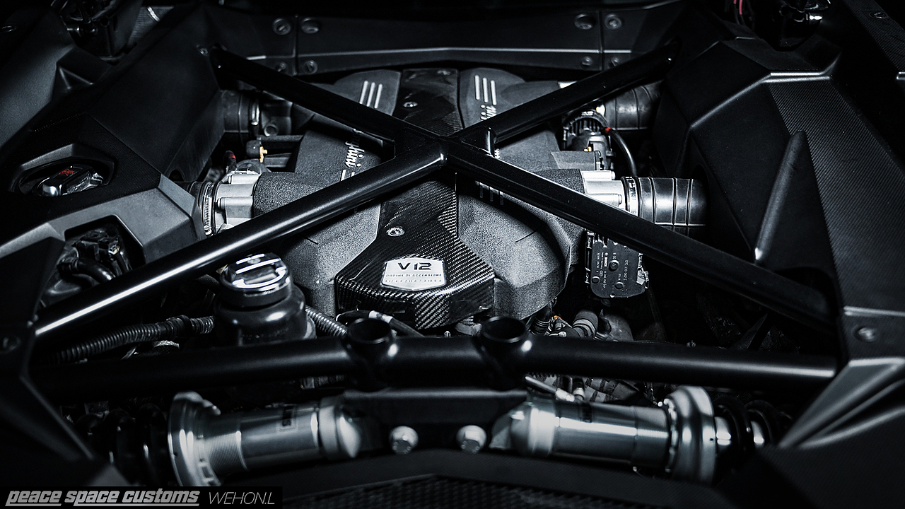 汽车摄影:兰博基尼 LP700 黑武士