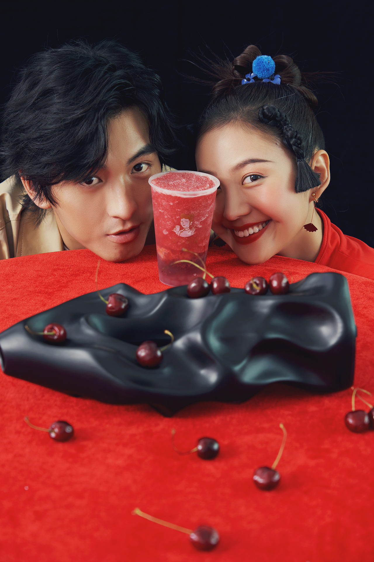 沪上阿姨车厘子拍摄（图ZMjgwNzMwOTYw） - 时尚/艺术摄影 - 站酷设计师CHICLY旗力原创素材 - 站酷ZCOOL