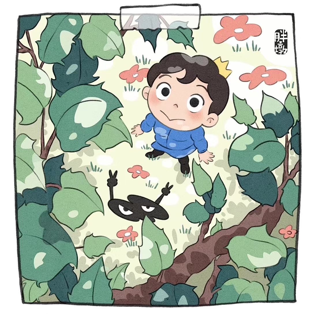 小小啵唧（图ZMzAzOTM5Mzk2） - 儿童插画 - 站酷设计师野生大胖墩原创素材 - 站酷ZCOOL