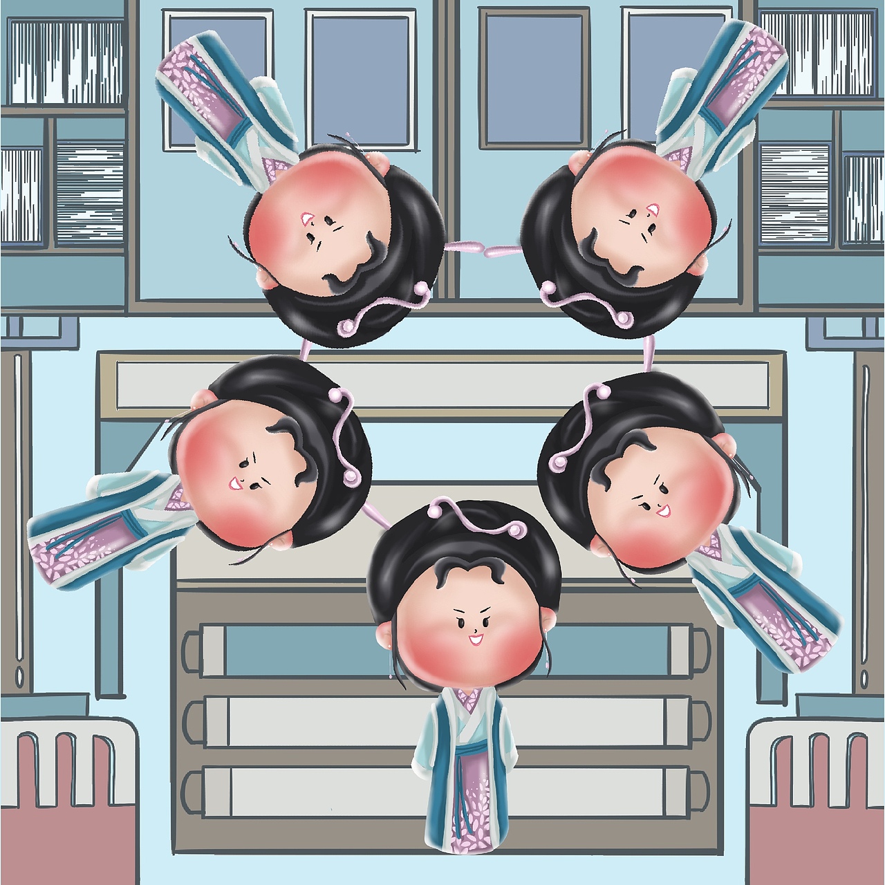 《清风明月佳人》影视剧周边产品设计（图ZMjIxODAwMTg0） - 宣传物料 - 站酷设计师文创资源库原创素材 - 站酷ZCOOL