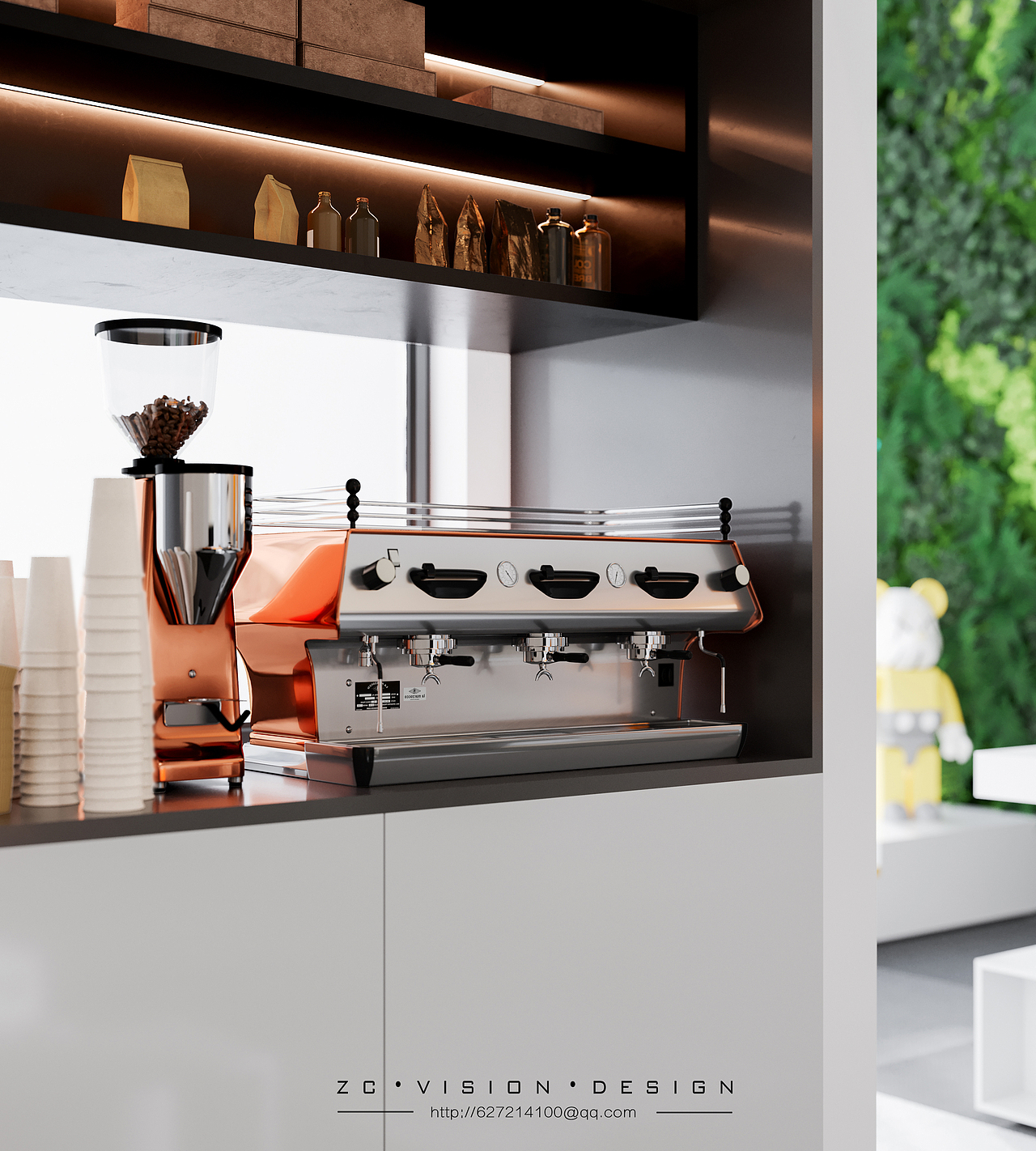 暴力熊办公空间表现