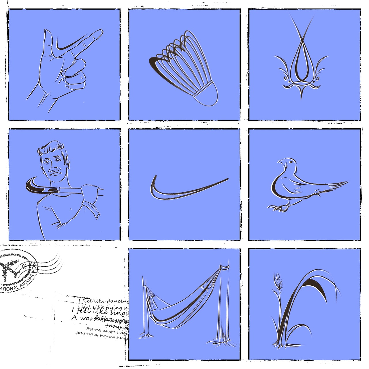 耐克-标志联想-作业