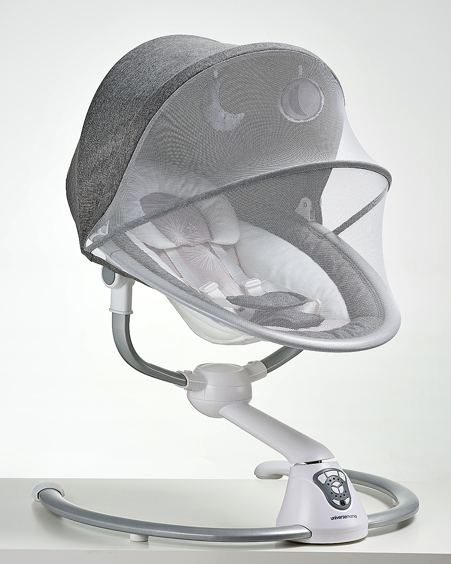 寰球妈妈婴儿电动摇椅拍摄