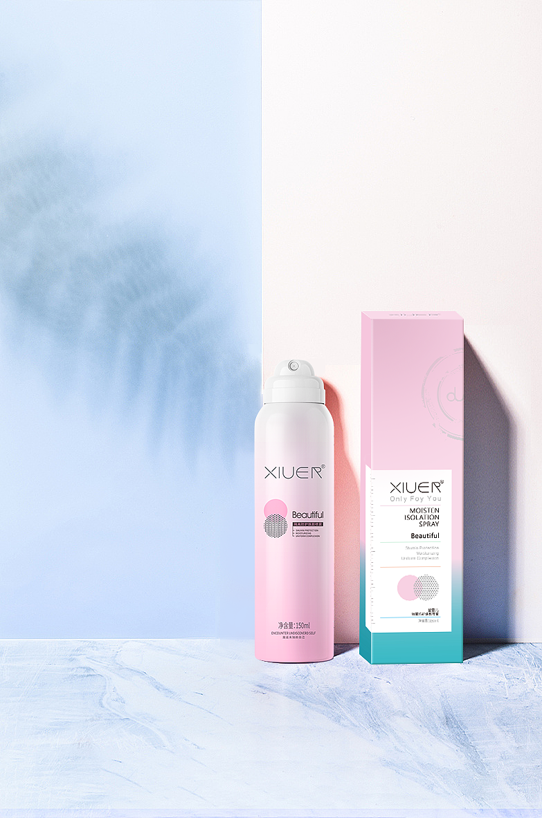 防晒喷雾包装设计&详情页