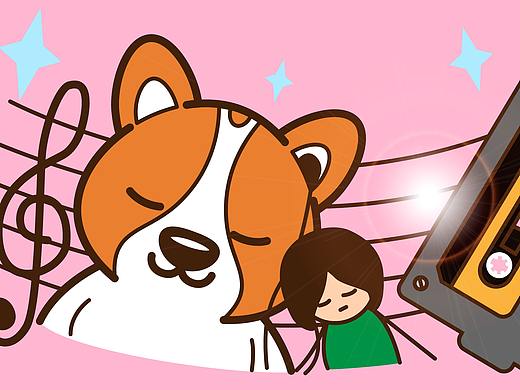 #大寒的幸福生活#微信表情#卡通形象设计#