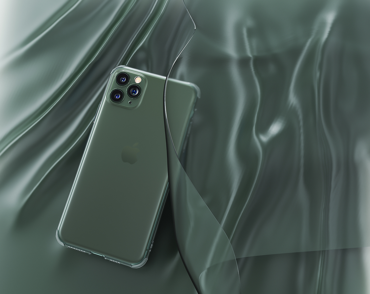 【iphone 11 pro ——— 磨砂透明壳】