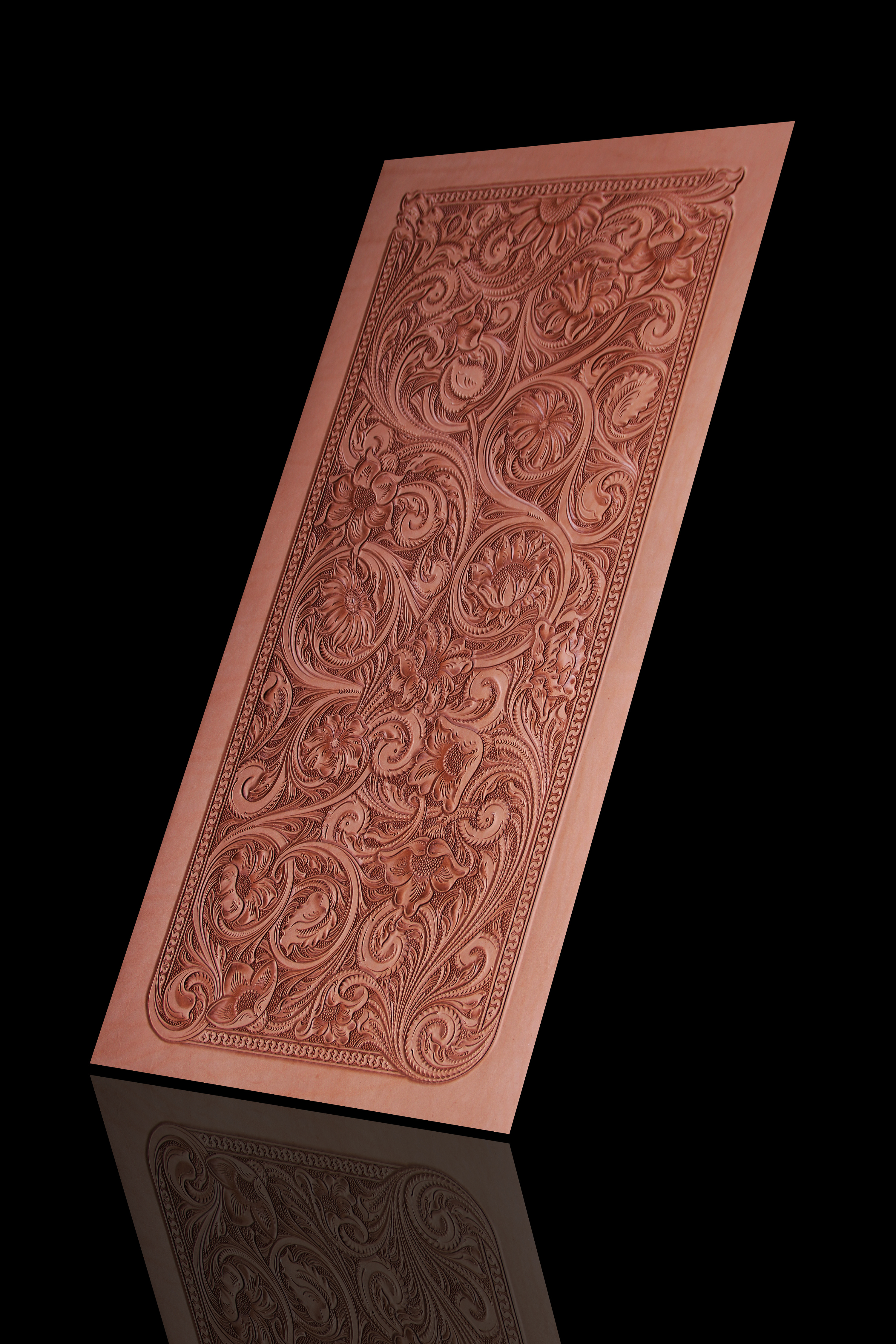 lin皮雕-谢丽丹和亚利桑那风格结合