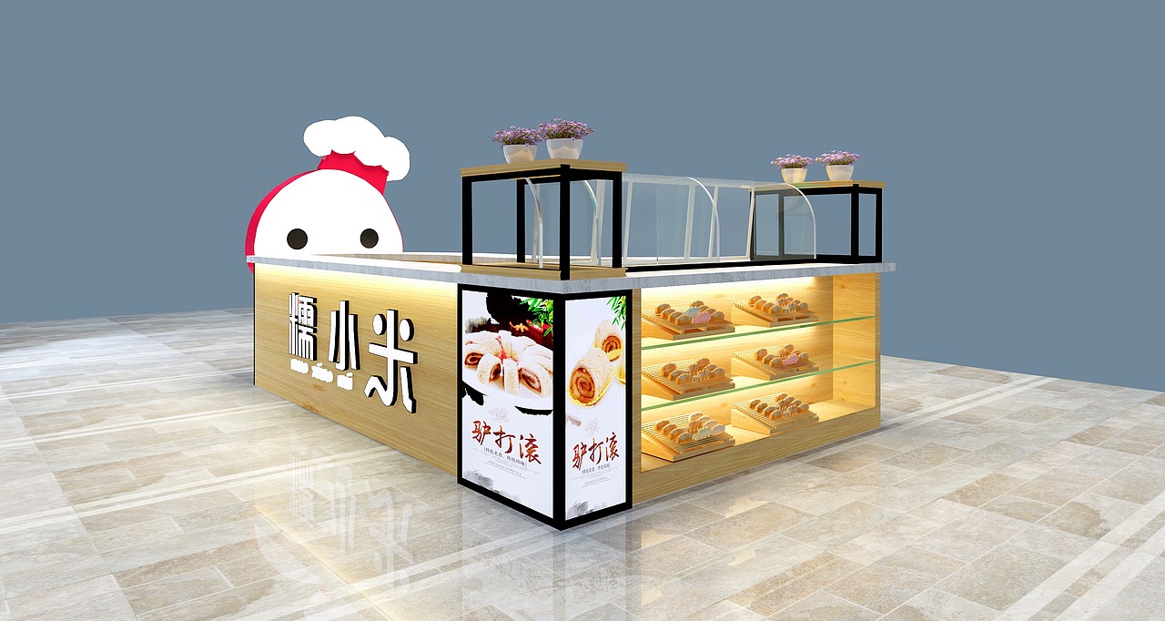 糯小米 中国凉糕第一品牌（图ZMTU0NjU2OTI4） - 展陈设计 - 站酷设计师李姗珊原创素材 - 站酷ZCOOL