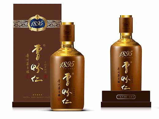 贵州仁怀市茅台镇曹怀仁1895纪念酒包装设计_魔法1985
