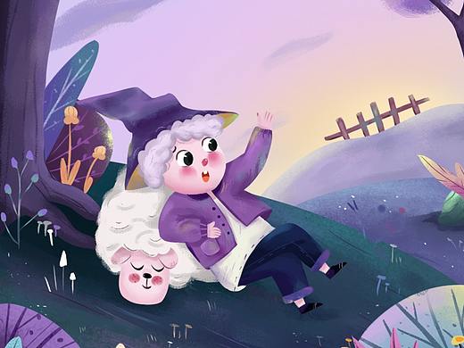 插画习作（个人主页-ZNTAzMjA3MTY=） - 绘本 - 站酷设计师兮蕊ya原创素材 - 站酷ZCOOL