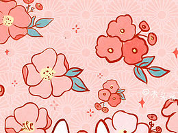 新年插画-兔年可爱兔子插画