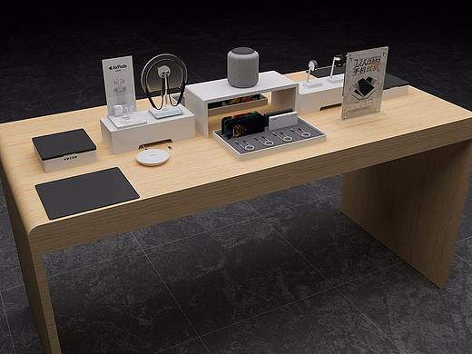 手机试机台陈列设计