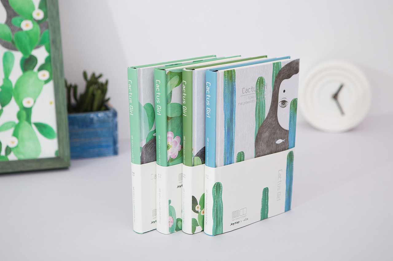 《仙人掌女孩》（图ZNzk4NTg1MDA=） - 商业插画 - 站酷设计师铅笔头1019原创素材 - 站酷ZCOOL