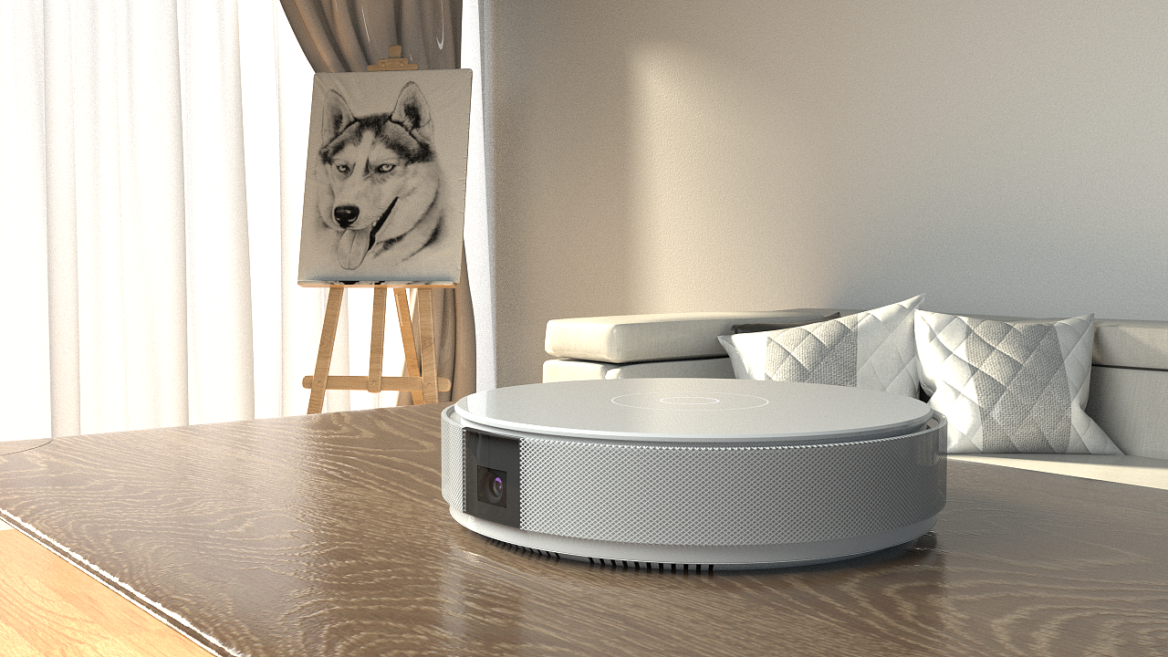 投影仪场景搭建及渲染