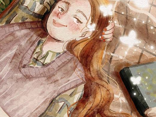 忙碌足以冲淡许多复杂的情绪（个人主页-ZNjY4NzUwMDQ=） - 艺术插画 - 站酷设计师秌野酱原创素材 - 站酷ZCOOL