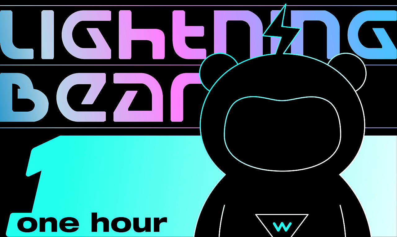 1小时达-闪电熊ip|平面|ip形象|ctlean - 原创作品 - 站酷 (zcool)