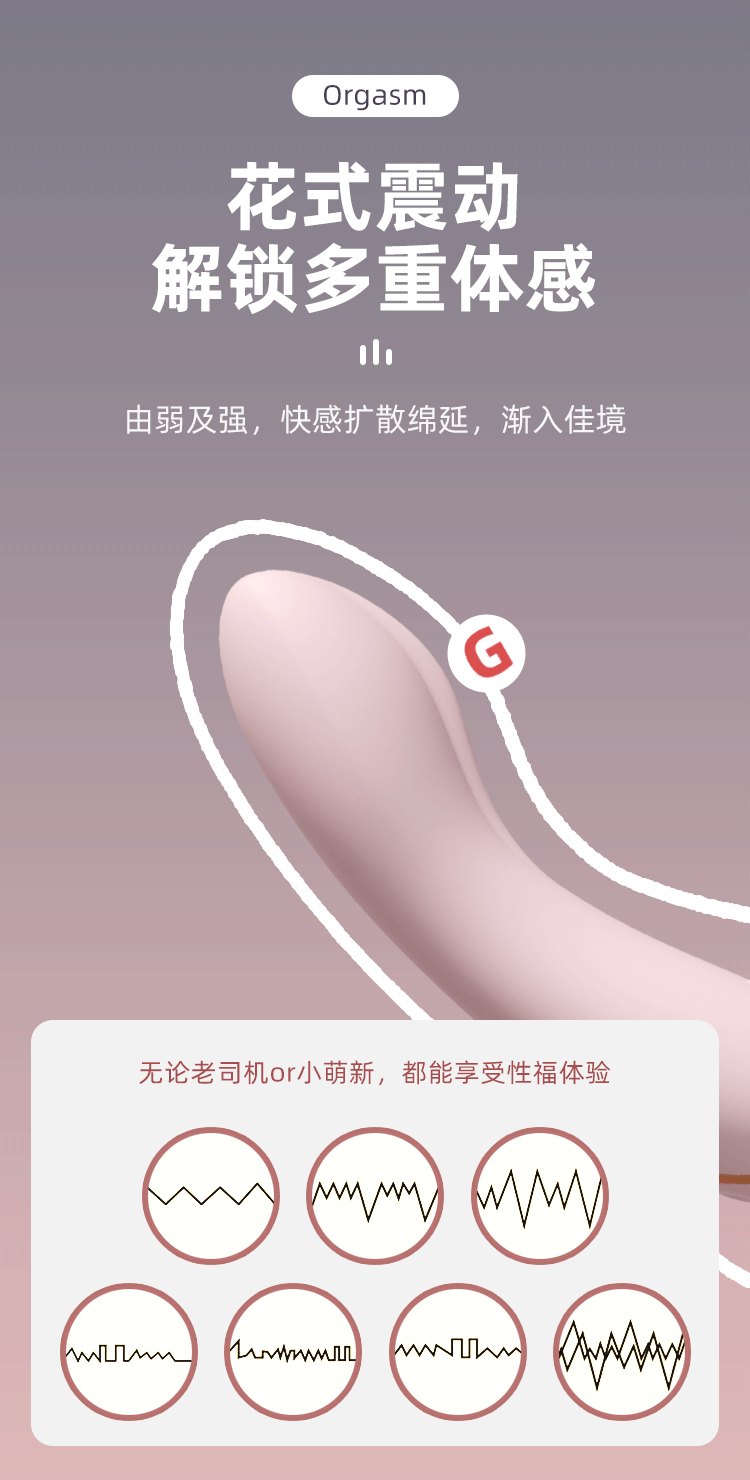 网易春风“矜”系列成人女用情趣震动棒详情页