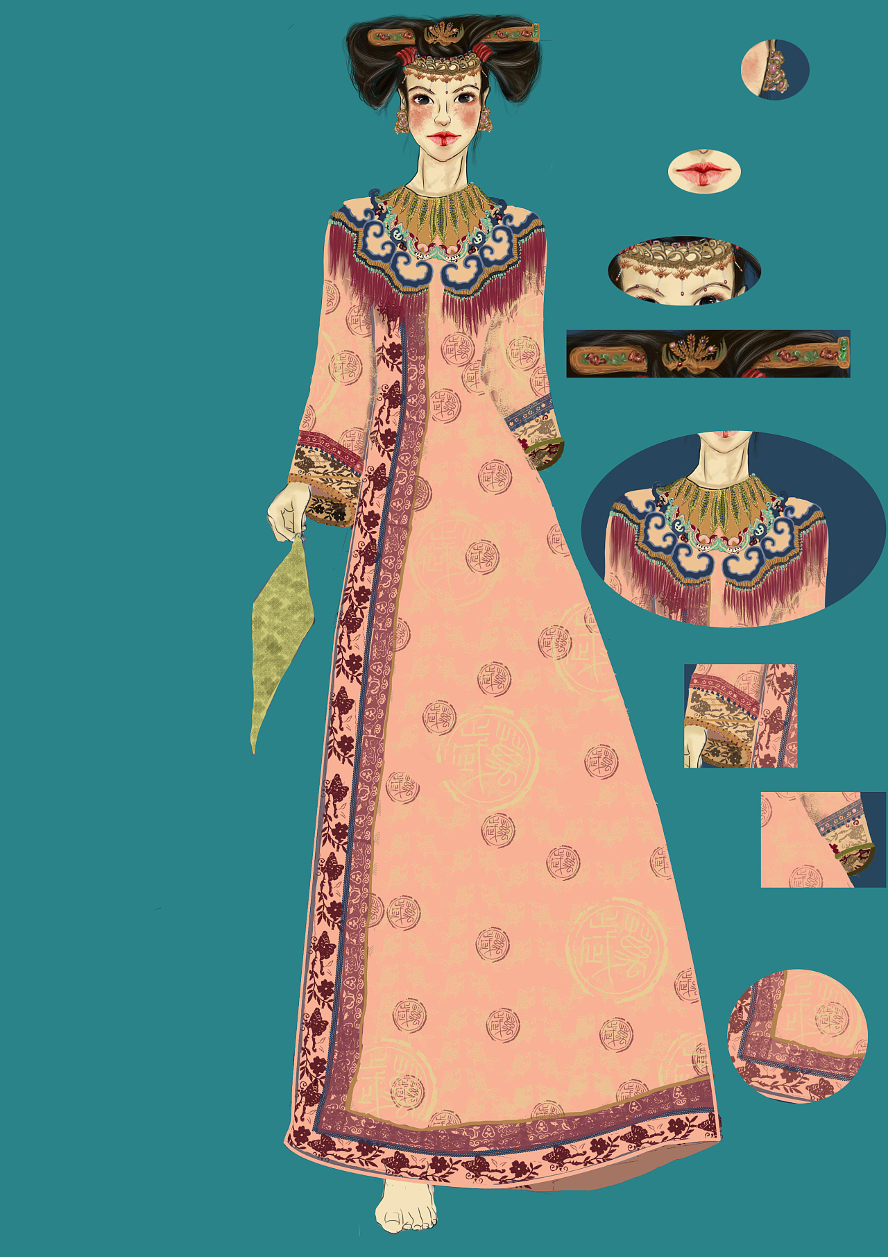 敦煌系列服饰设计