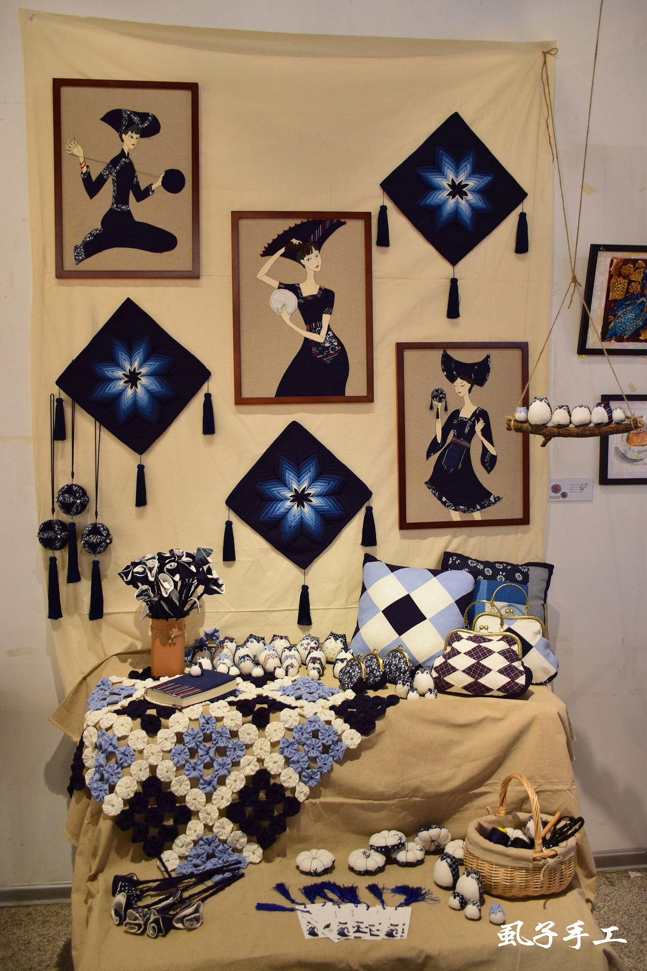 壮乡少女情(手工拼布装饰品)|手工艺|其他手工|我是虱子座 - 原创作品