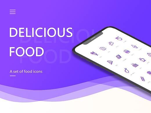 FOOD ICON DESIGN