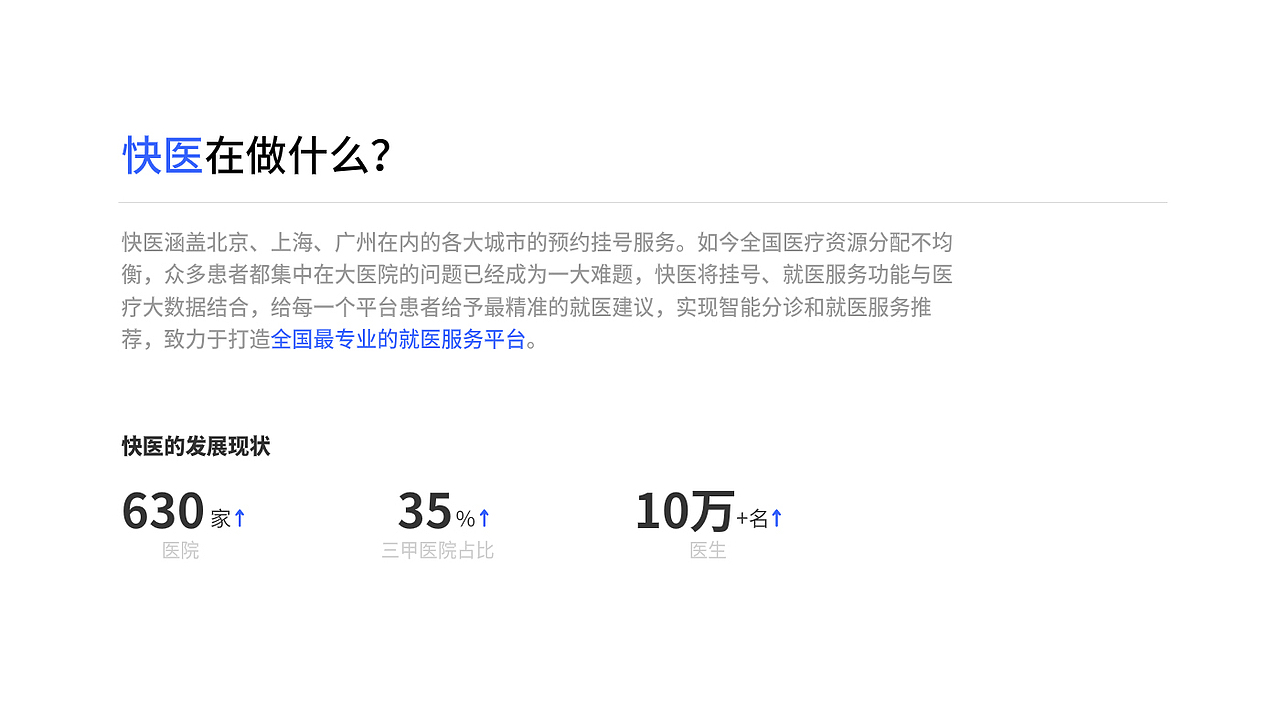 快医APP交互设计总结