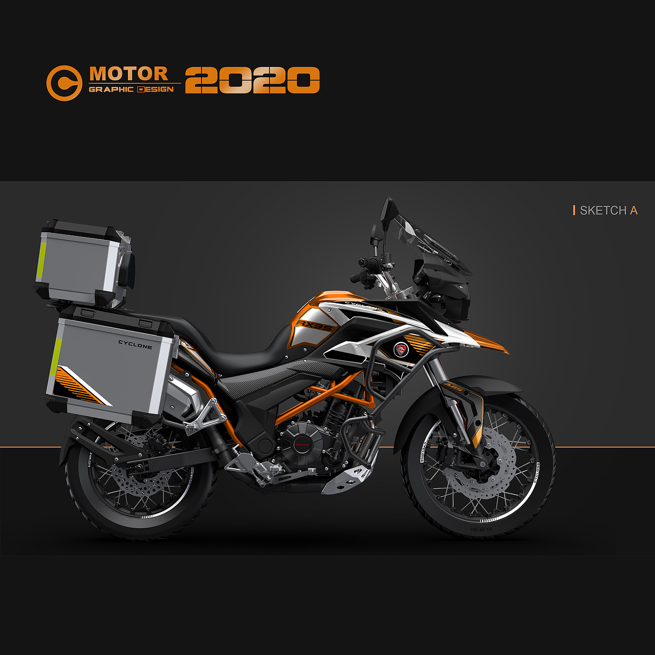 2020年摩托车贴花设计集