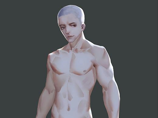 游戏原画人体练习