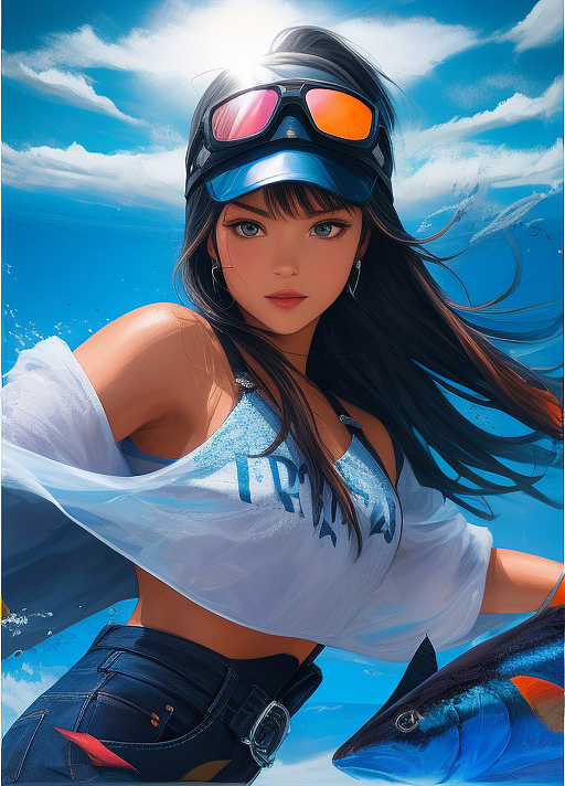 AI绘画|人鱼公主