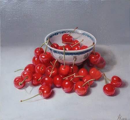 董航静物油画作品欣赏