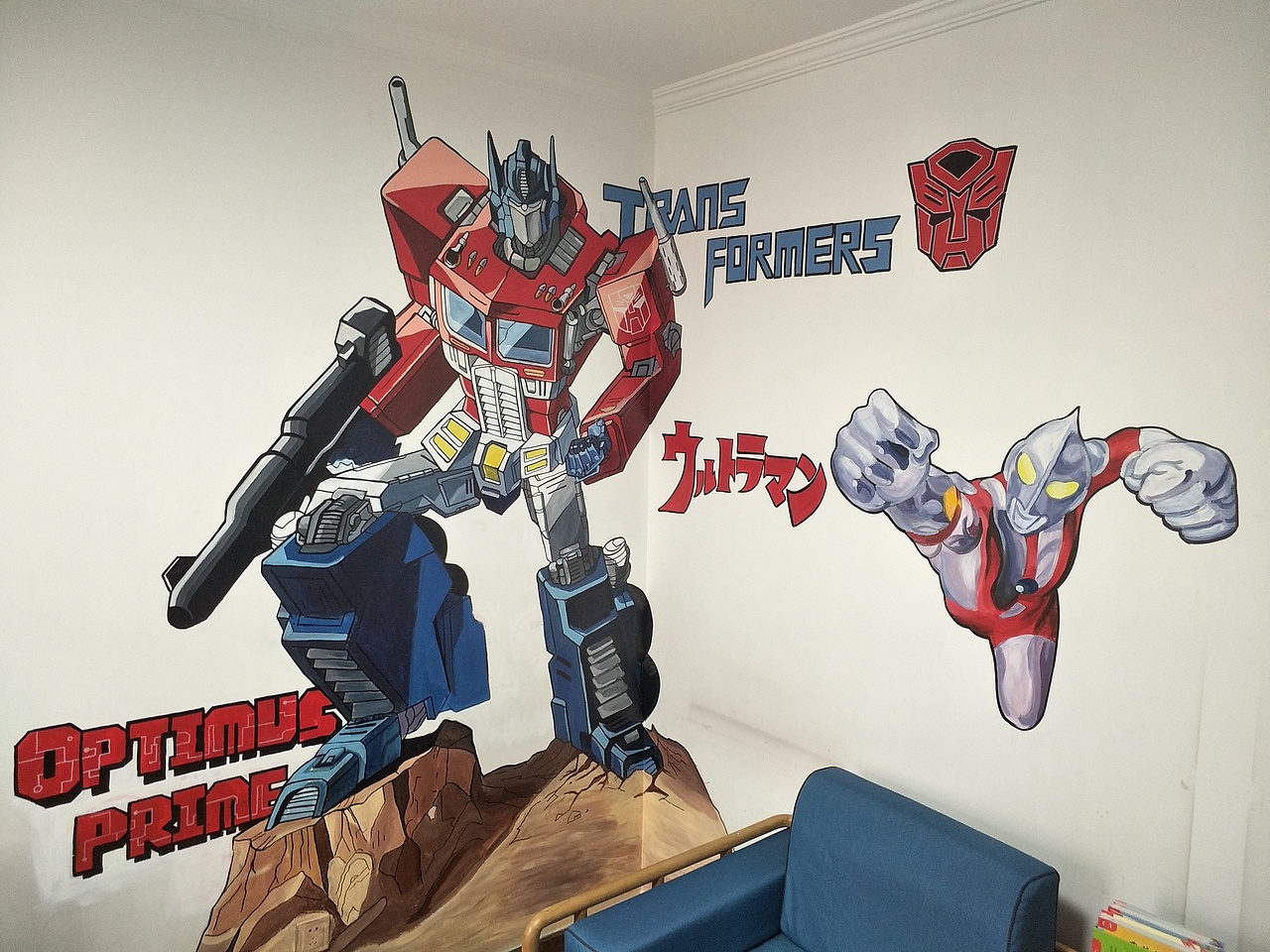 近期一些墙绘作品