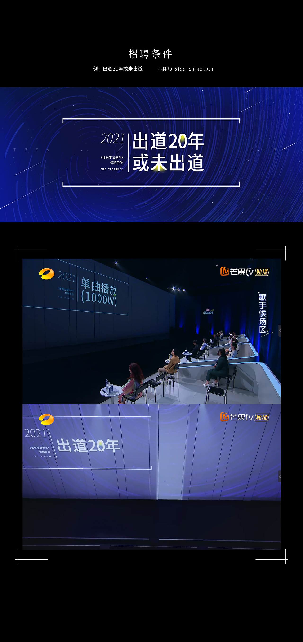 2021湖南卫视《谁是宝藏歌手》节目包装设计