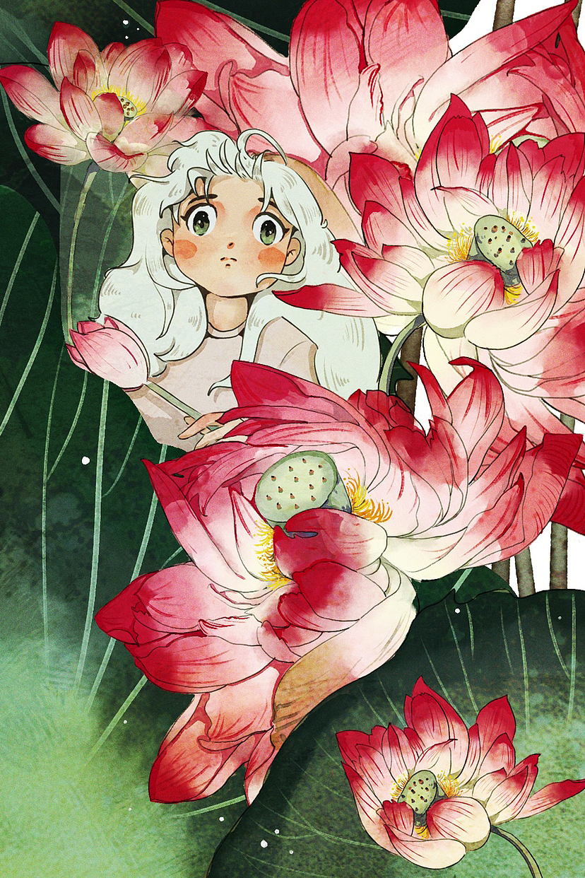 小魔女来咯（秋天的画