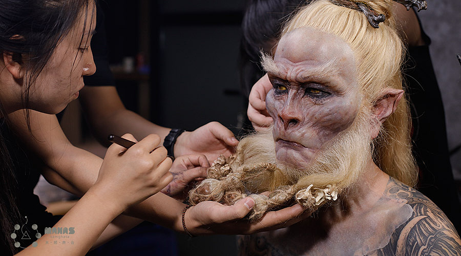 影视特效化妆初试——"金光仙"