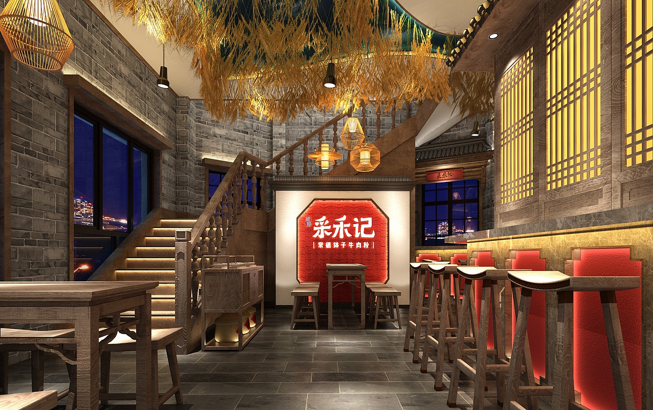 玩复古,这家米粉店让你百看不厌!