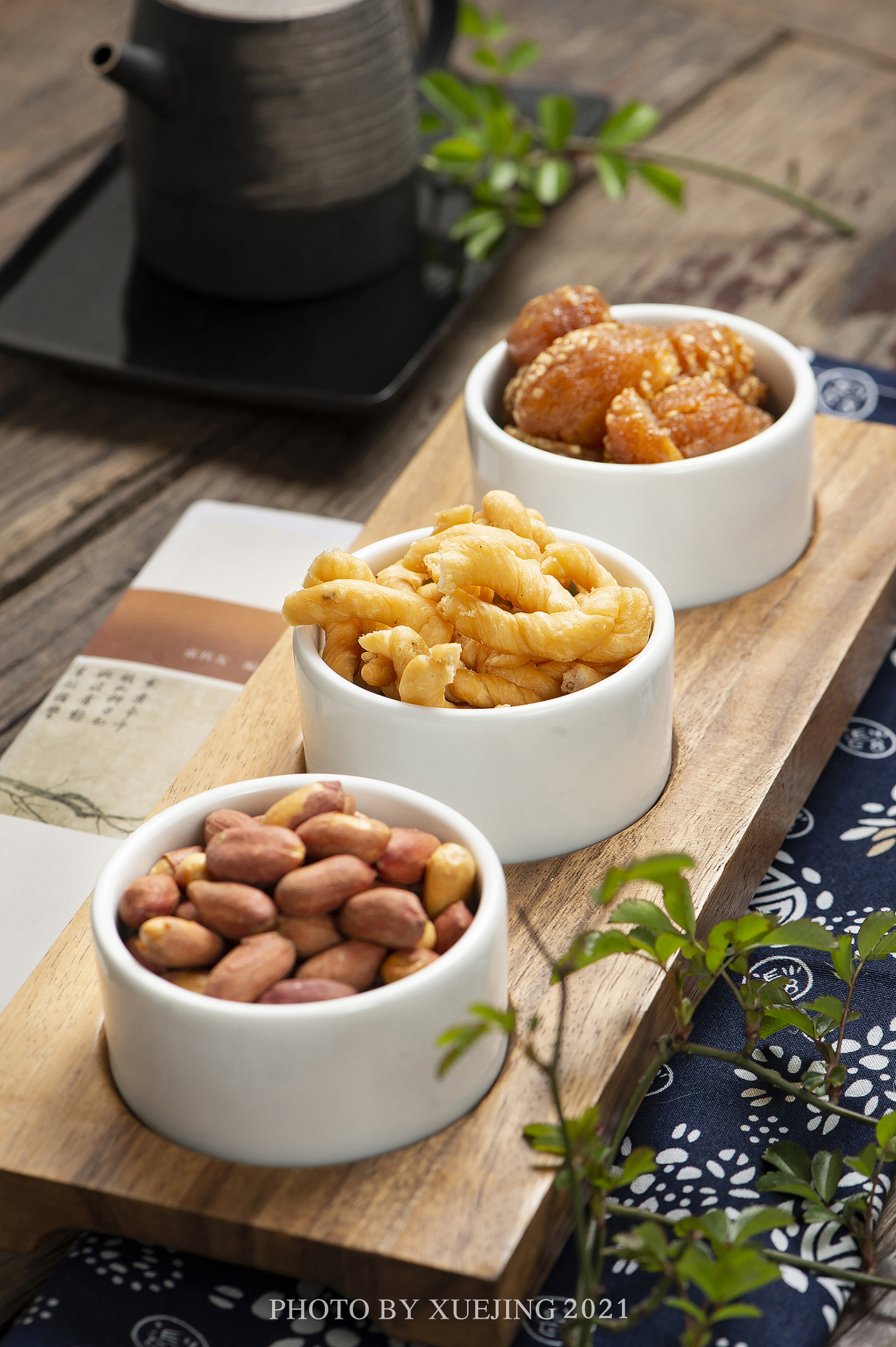 开封,在梁君宿餐品出品拍摄