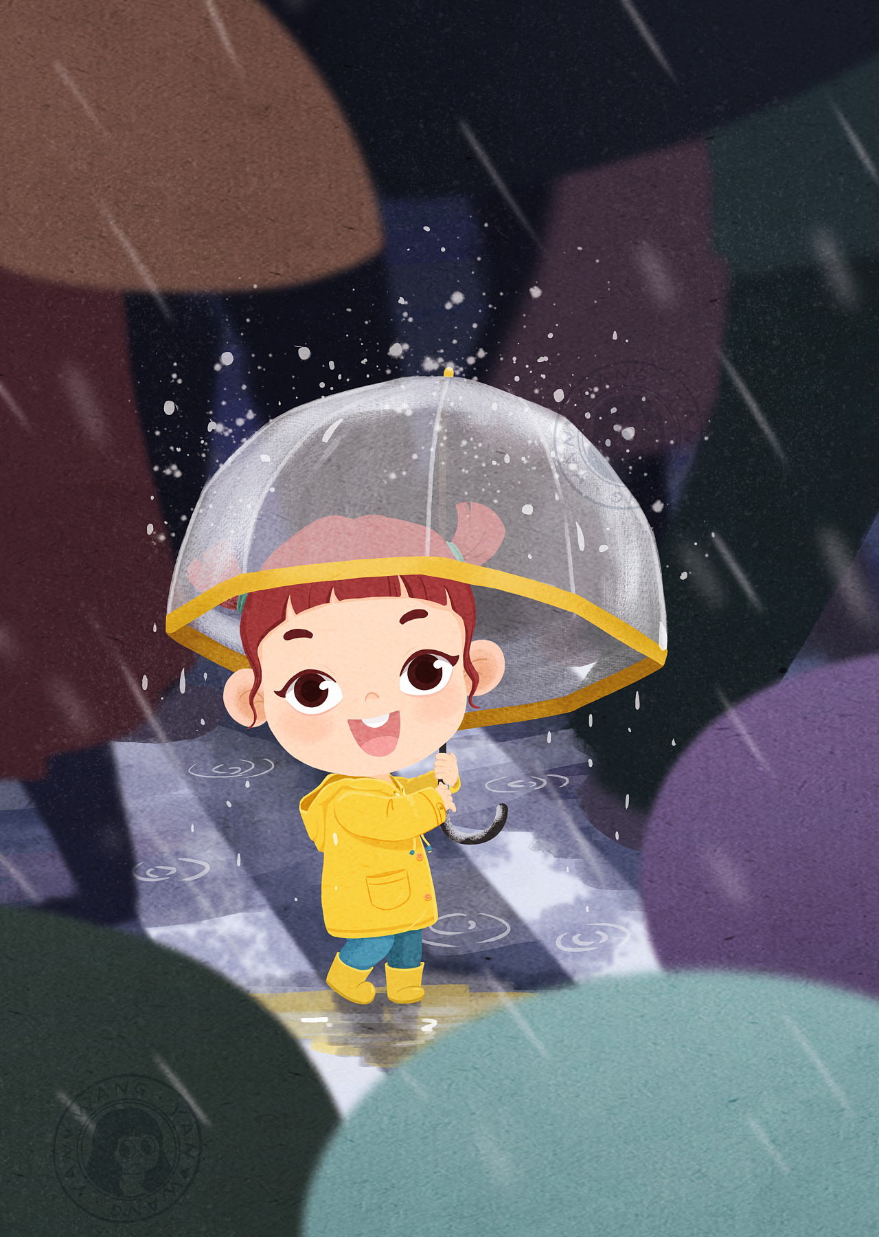 2020年的第一场春雨